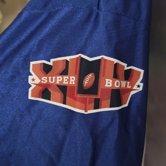 Pepsi Tostitos Blue & White Superbowl XLIV Party 2010 NFL Jersey Size Large - Picture 4 of 6